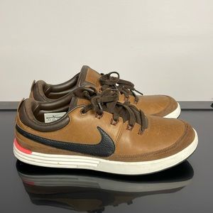 Nike Golf Shoe Lunar Waverly Men’s Sz 9.5 Brown